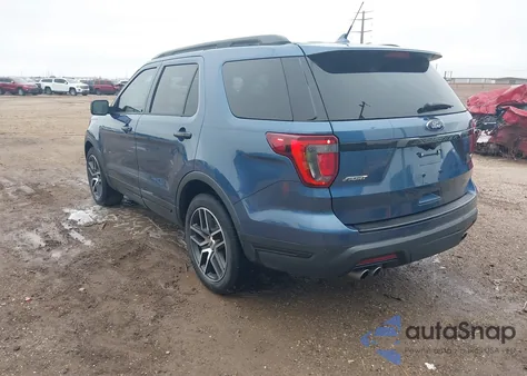 2018 Ford Explorer Sport from USA, damaged, VIN 1FM5K8GT1JGA25167